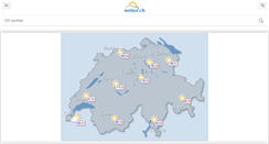 Desktop Screenshot of m.wetter.ch